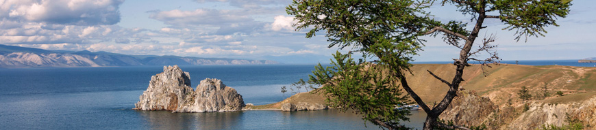 Lake Baikal in Eastern Siberia, Irkutsk region